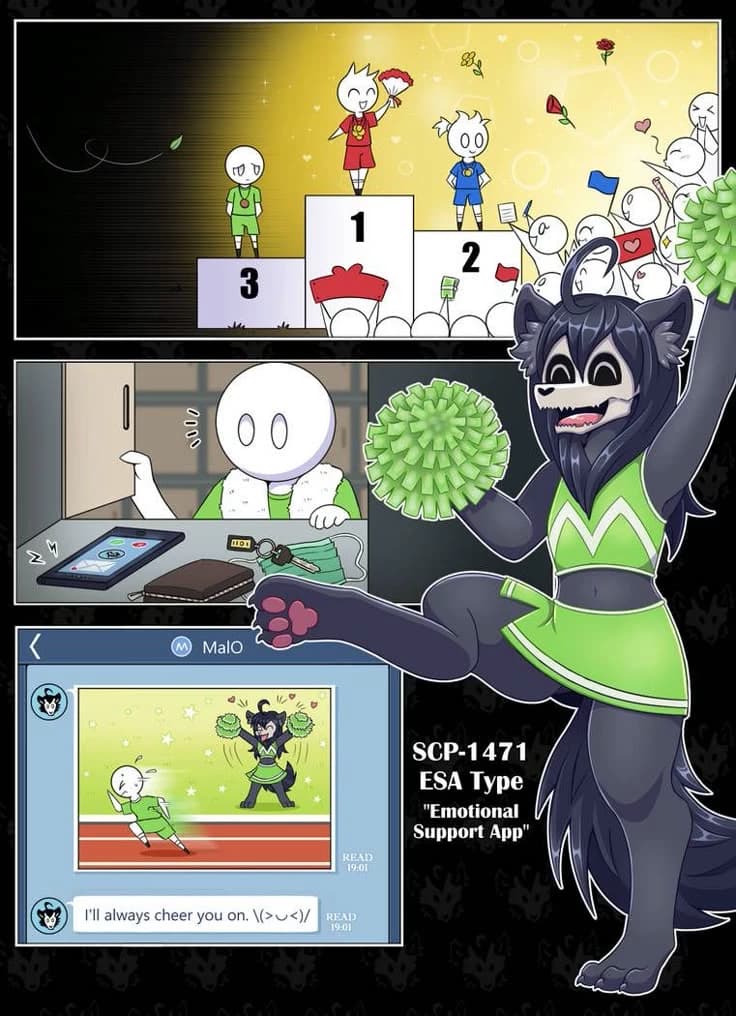 SCP 1471 - Emotional Support App thumbnail
