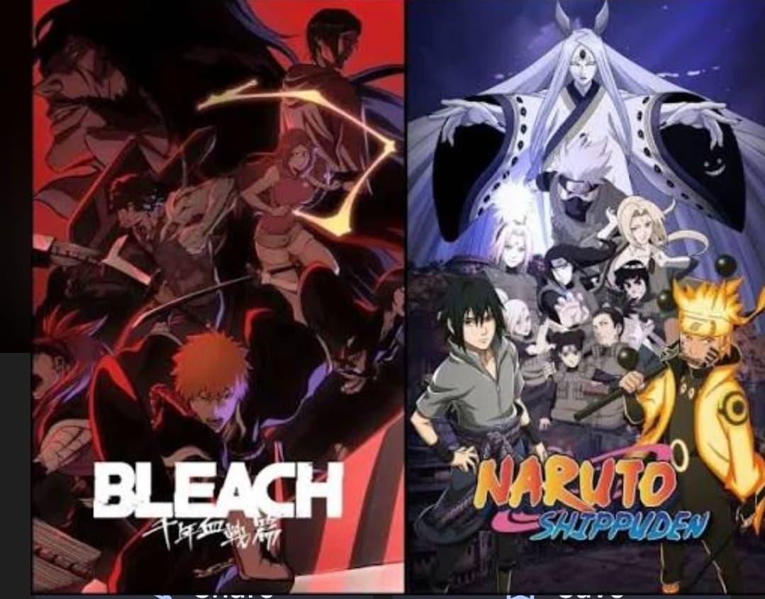 Bleach and Naruto  thumbnail