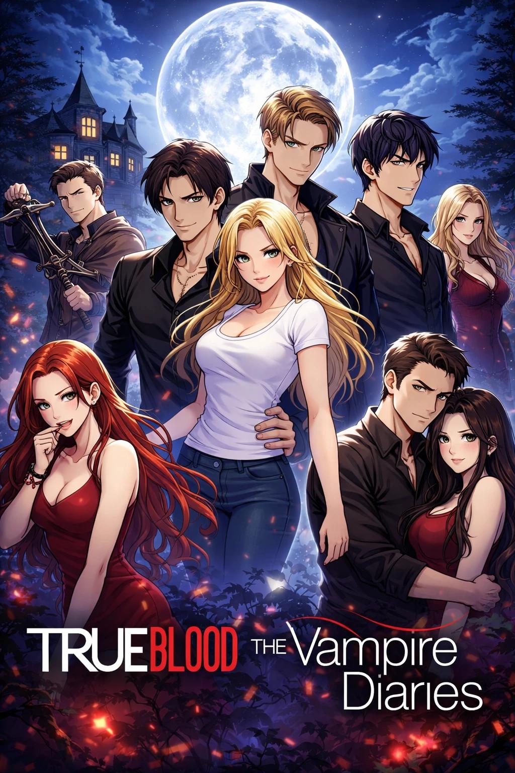 True Blood x The Vampire Diaries Universe  thumbnail
