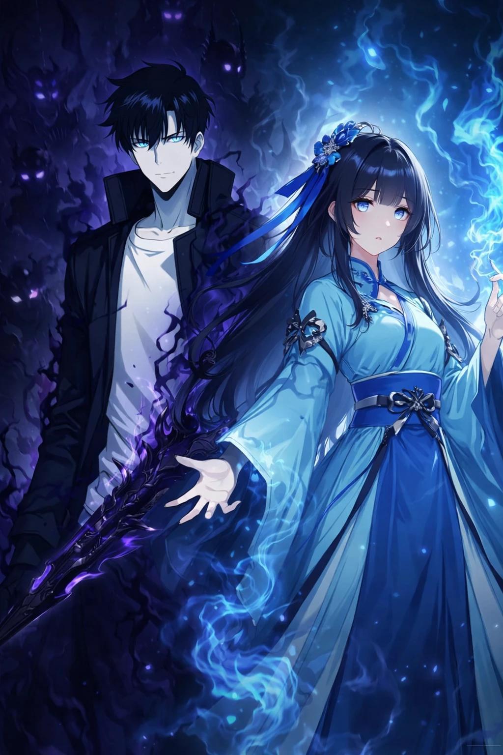 Sung Jin Woo the Shadow Monarch and Kirie the Ghost Princess thumbnail