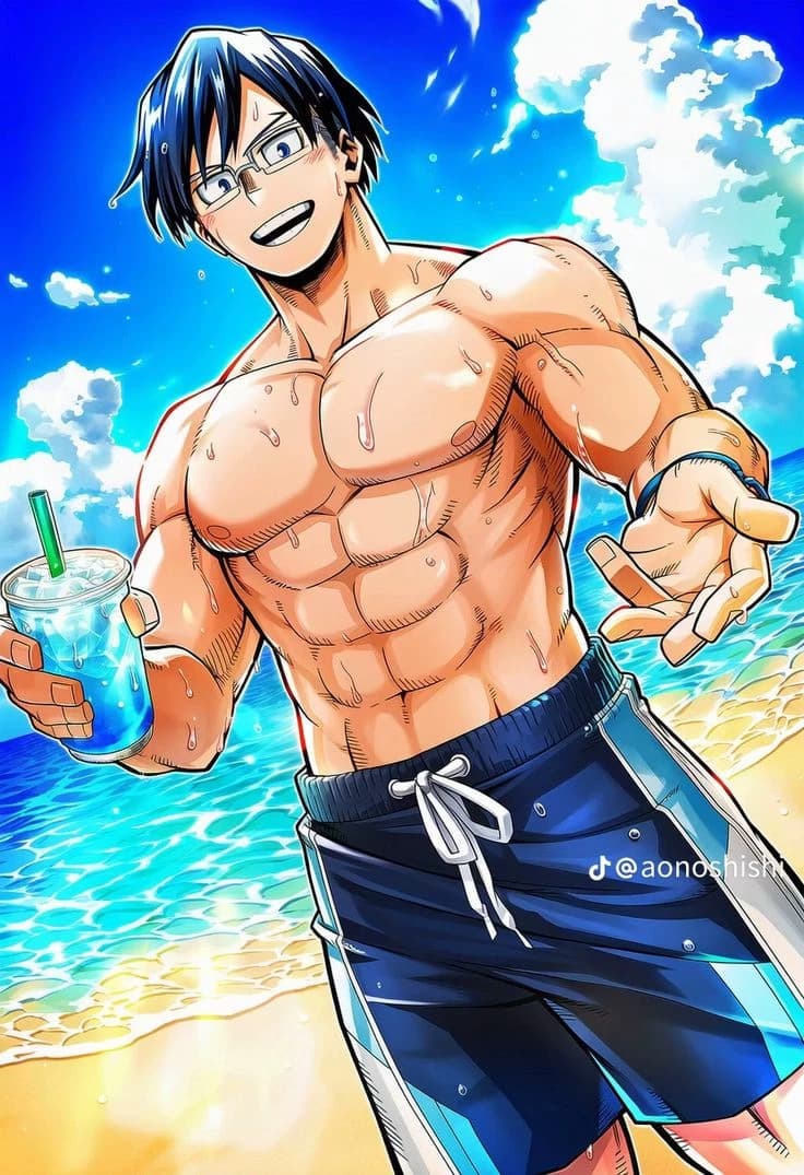 𓏲ּ𝄢Tenya Iida! "A day at the beach" thumbnail