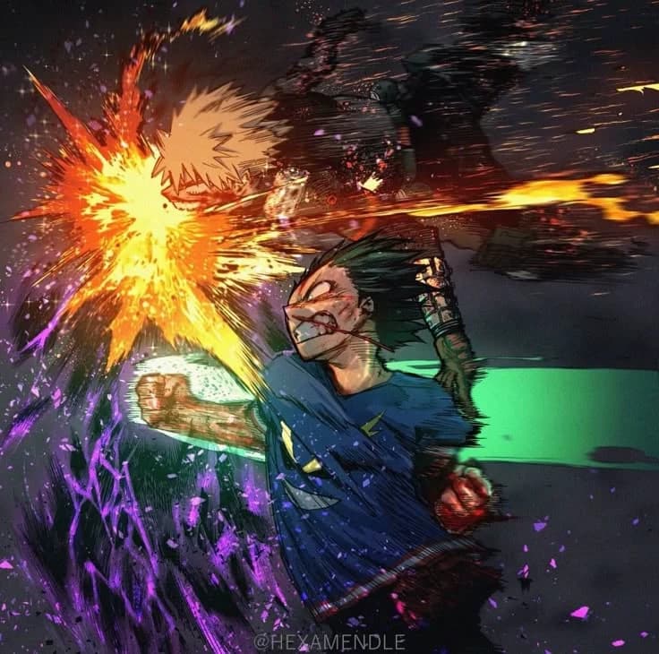 Hansuol darkness and shadow Manipulation x mha thumbnail