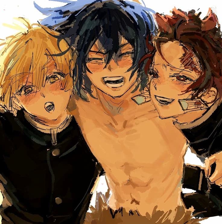 Zenitsu, inosuke y tanjiro thumbnail