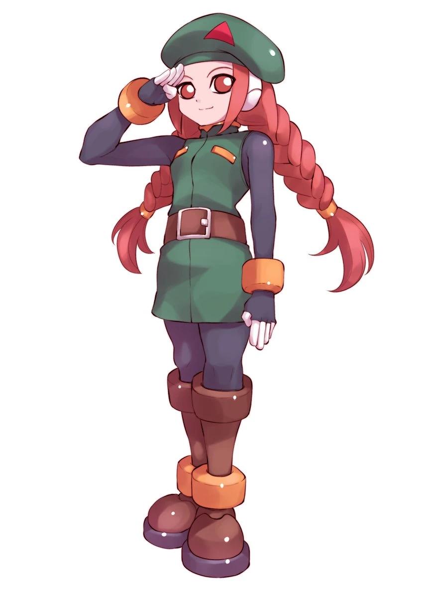 Rebecca (Best friend of the resistance) (Megaman Zero) thumbnail