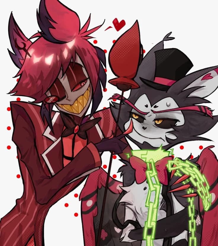 ꧁Alastor X husk꧂ thumbnail