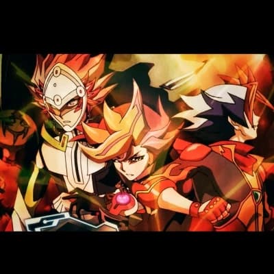 Playmaker (Yusaku Fujiki) and soulburner and revolver  thumbnail