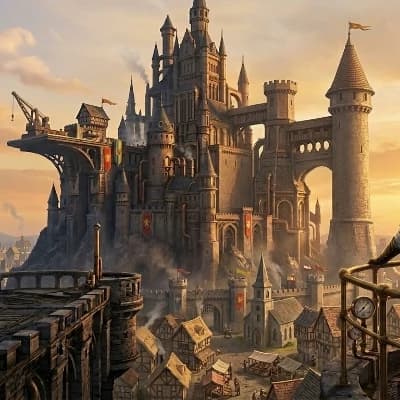 A medieval fantasy world thumbnail