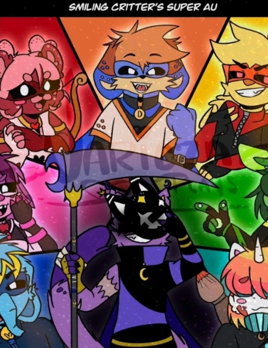 Smilling Critters Super-heróis Au thumbnail