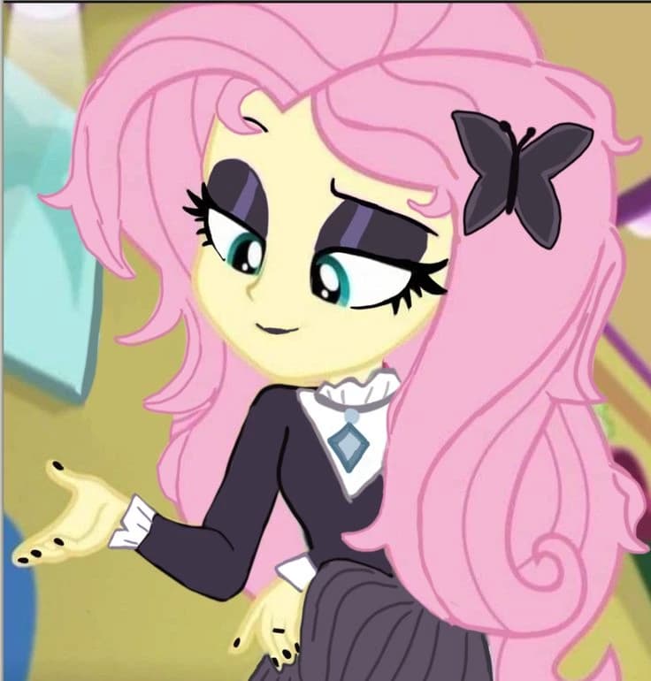 Fluttershy Gótica 🖤💛 thumbnail