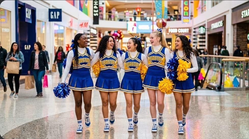 5 cheerleaders  thumbnail
