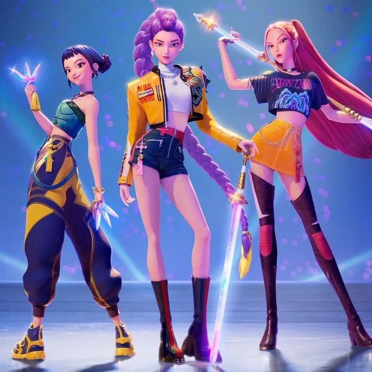 Kpop demon hunters thumbnail