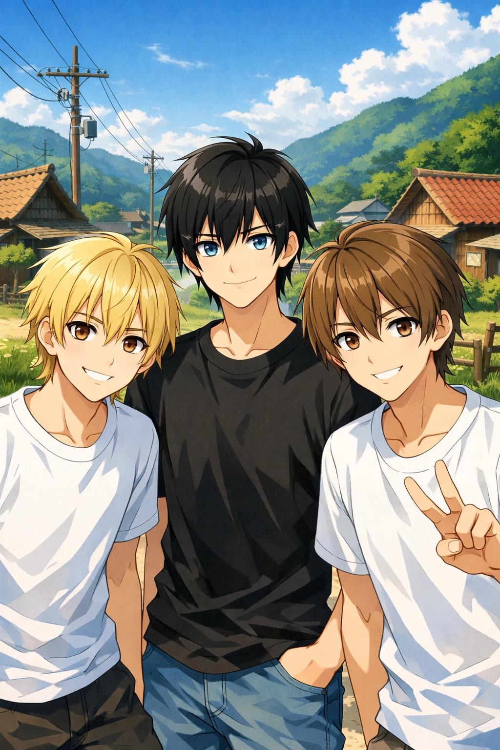 boys from the village (Alex, Kai, Mike) thumbnail