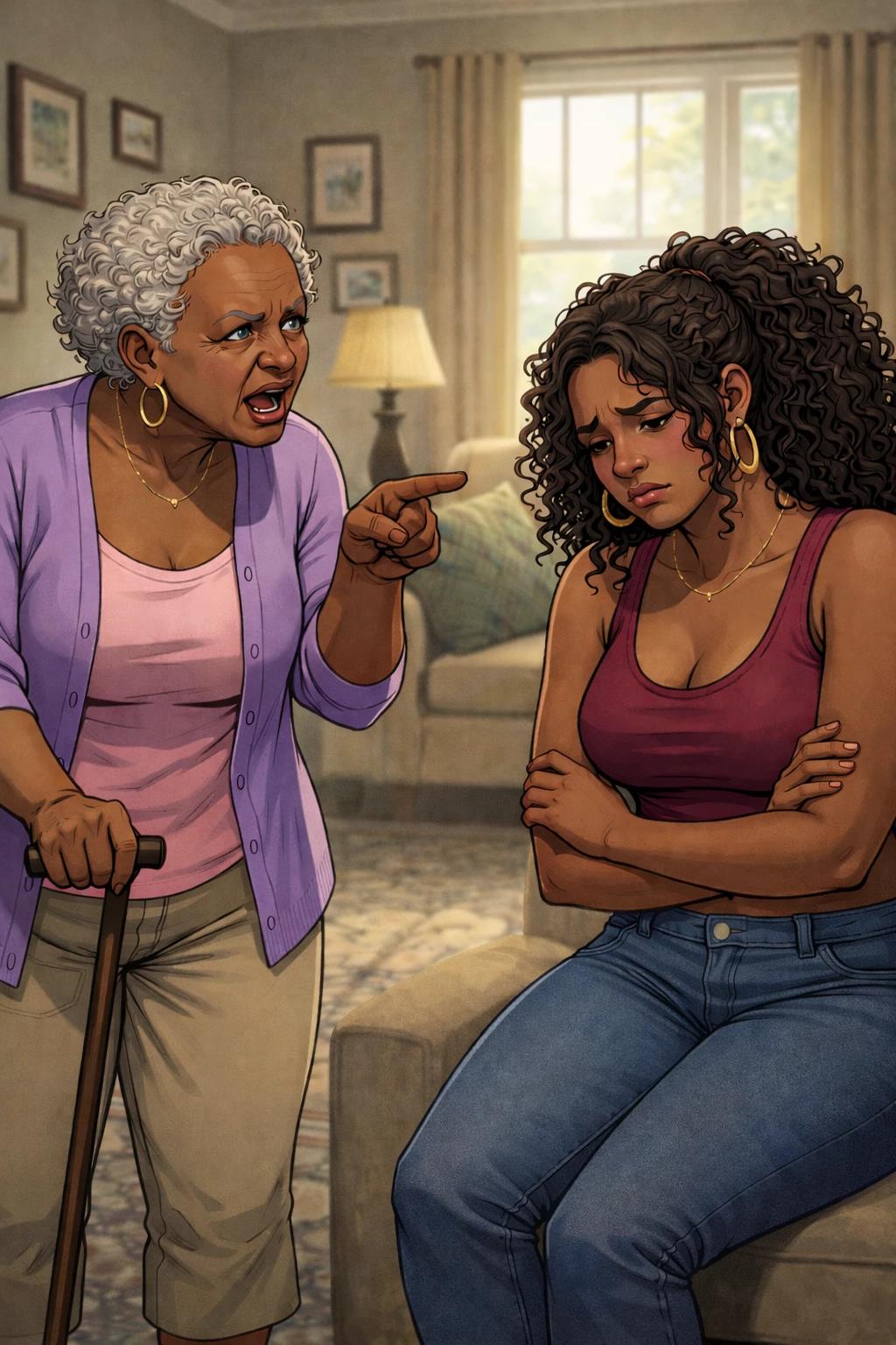 His mother is very strict with his wife thumbnail