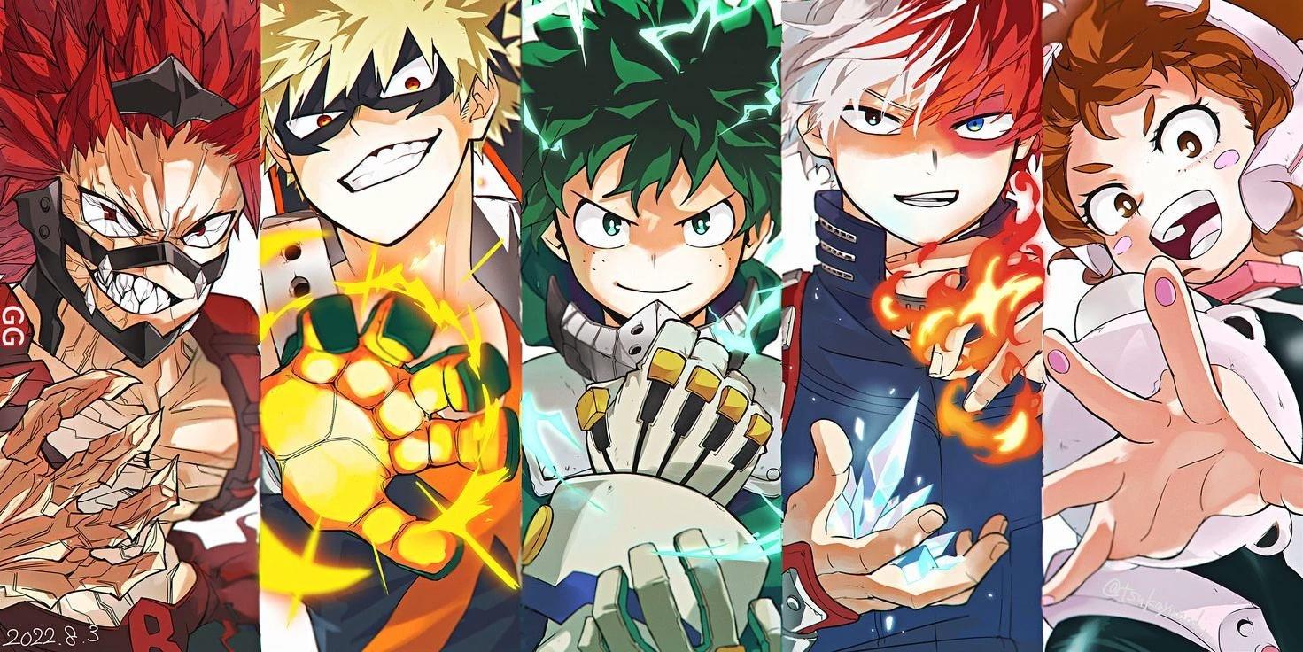 My hero academia thumbnail