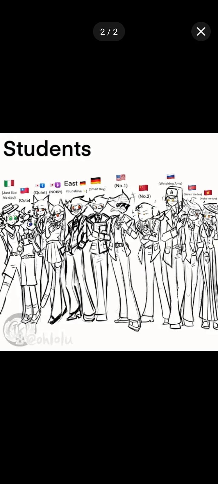Oh lol u School AU. thumbnail