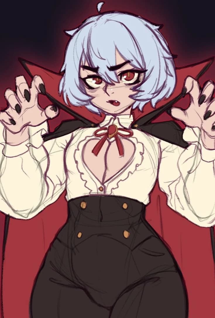 A femboy vampire thumbnail