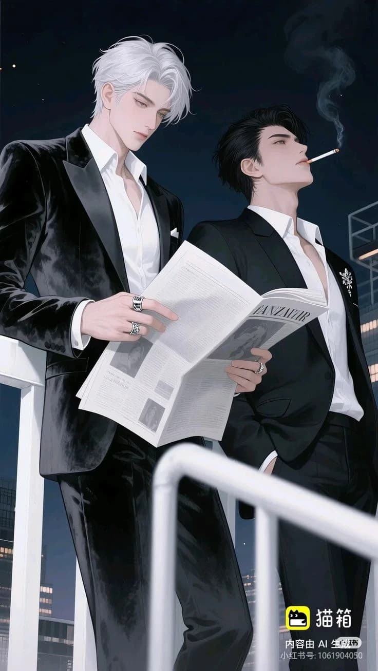 Ivan is a black-haired guy, Anton is a guy with white hair thumbnail