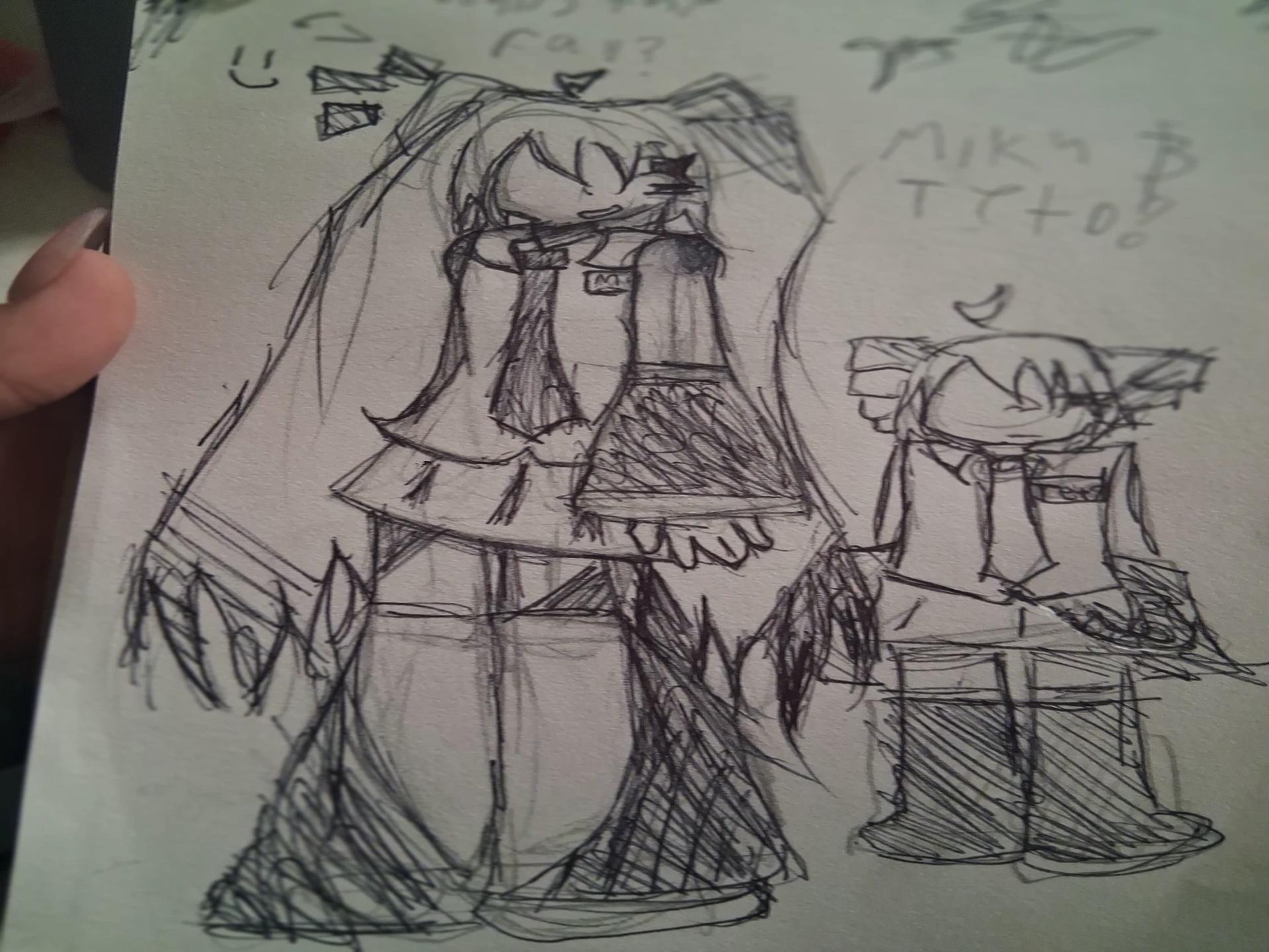 Teto and miku (you are miku!) thumbnail