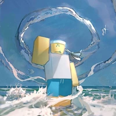 Ez_KedGetDunkedOn777 (Robloxian Water Bender) thumbnail