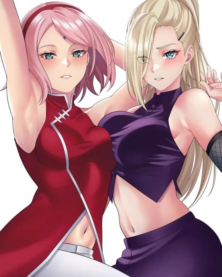 Sakura and Ino thumbnail