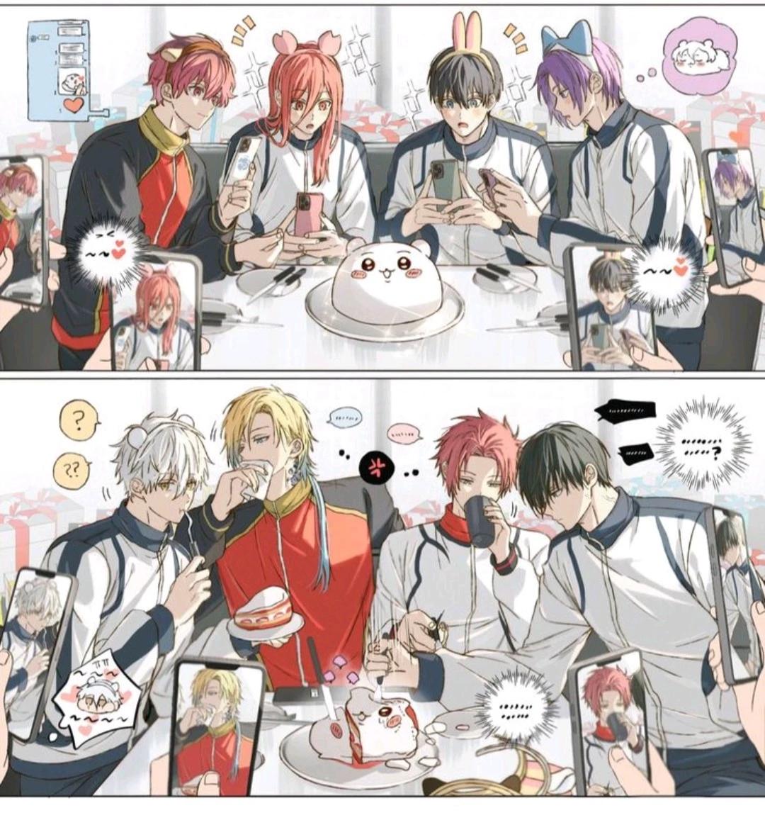 Café Blue lock thumbnail