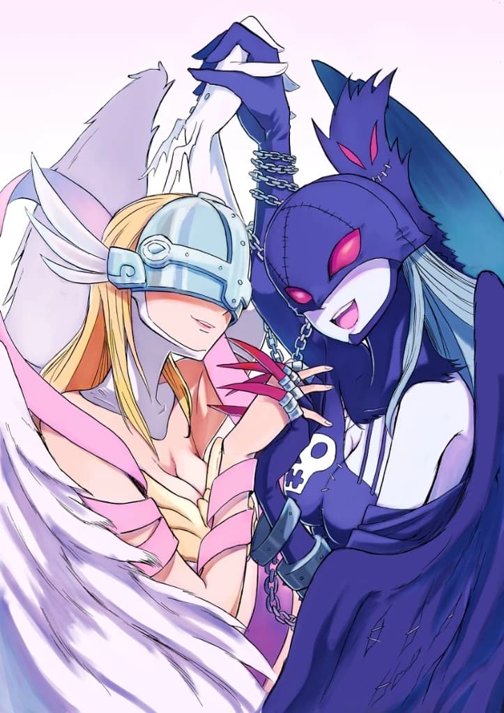 Angewomon & Ladydevimon thumbnail