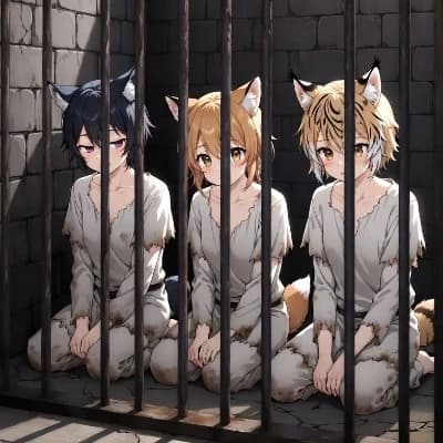 Wolfy, Volpy, and Lincy (The Captive Hybrids) thumbnail