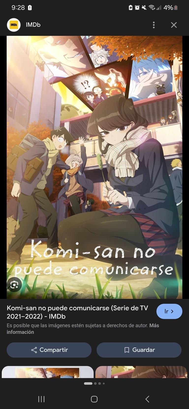 Komi san can't communicate thumbnail