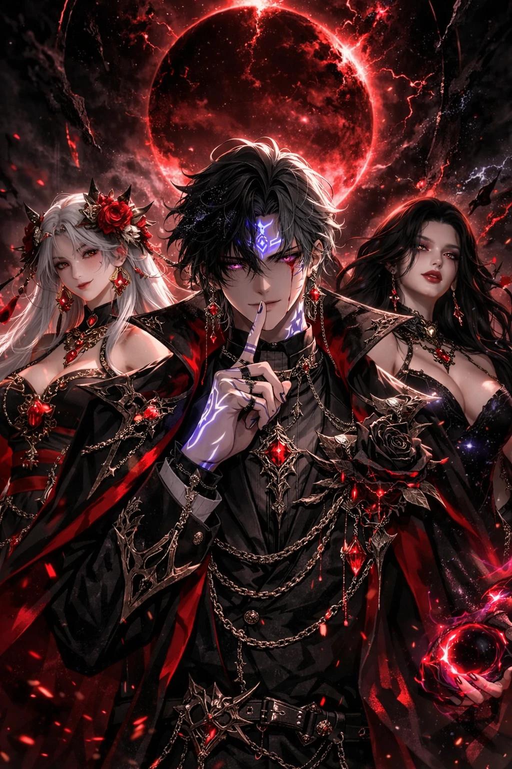 Azrathor Vhal’Zyren, primeira esposa Velkharis Noctyra, segunda esposa Xyraethi thumbnail