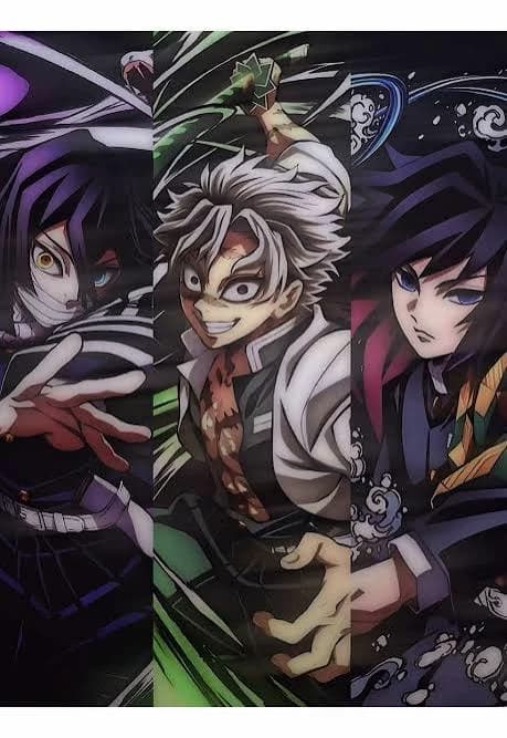 Obanai Iguro, Sanemi Shinazugawa and Giyu Tomioka  thumbnail