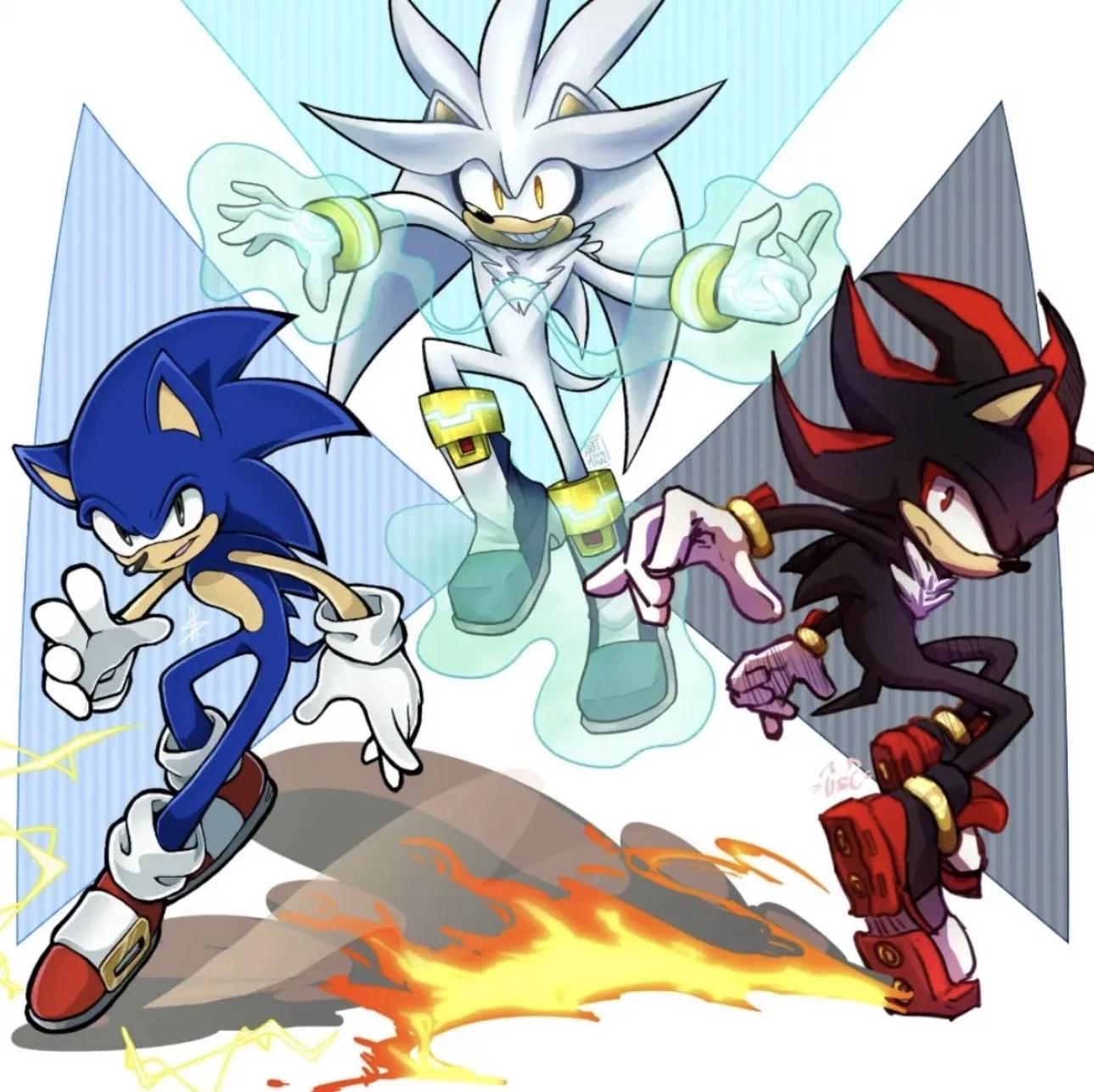 Sonic alpha-Shadow alpha-Silver alpha three alphas in heat thumbnail