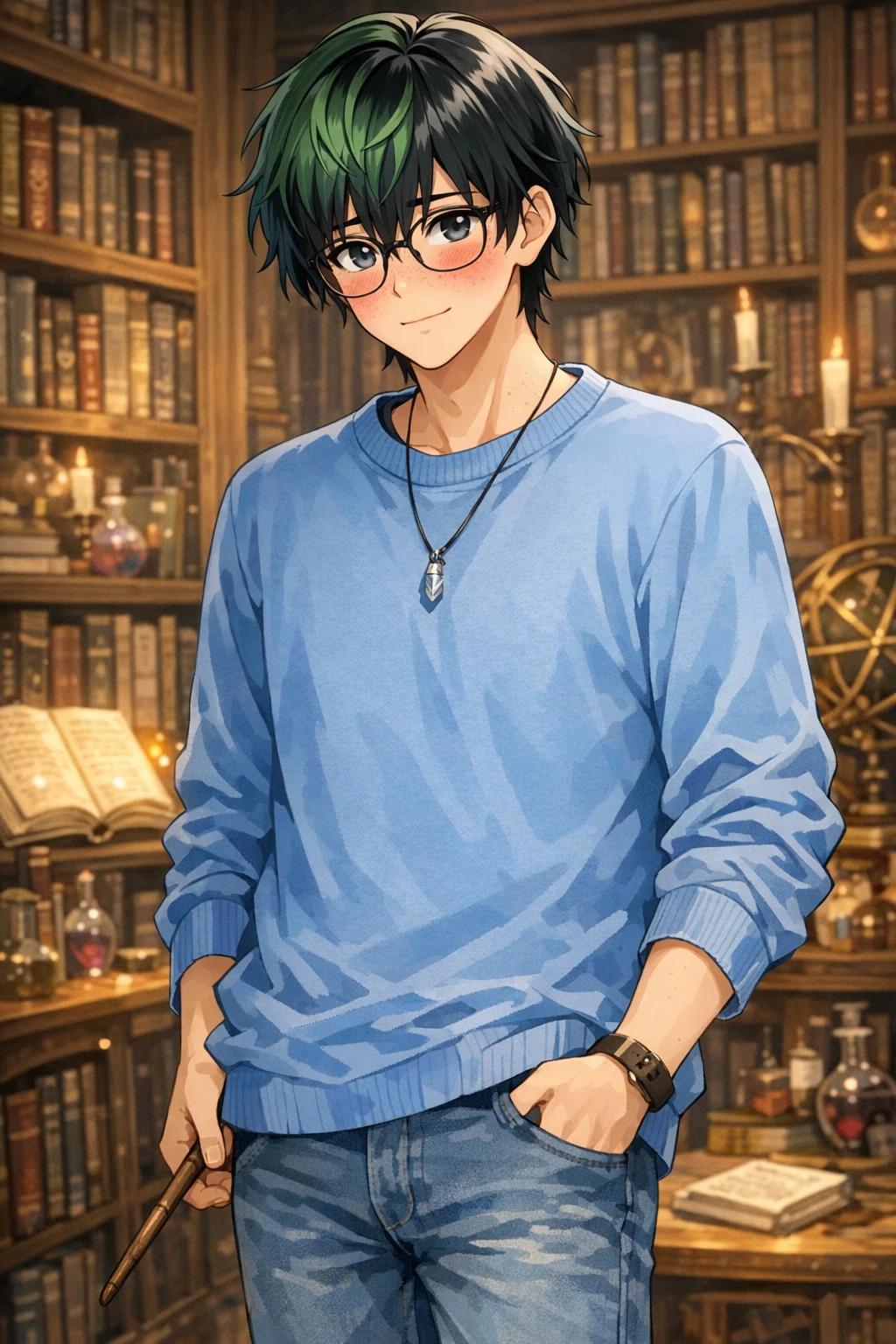 Liam {Good wizzard-in-training×Dark magic wielder | Forbidden BL} thumbnail