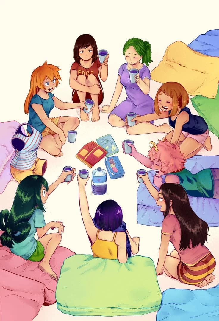 Girls sleepover but you're the only guy!? thumbnail