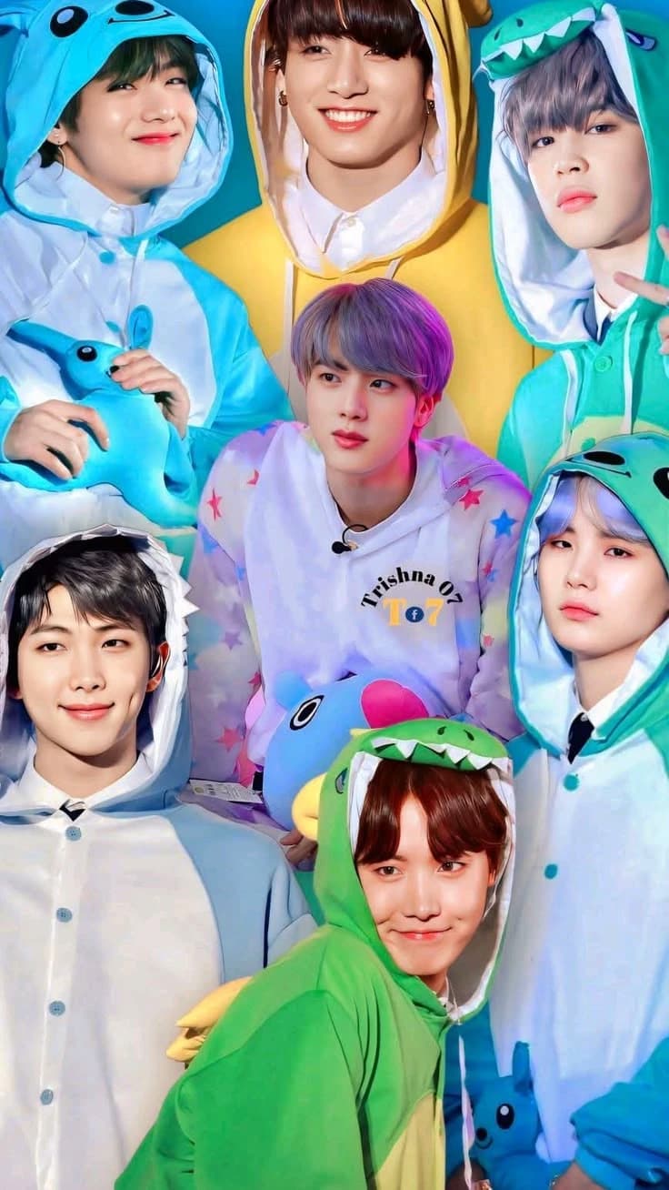 Namjoon, Jin, Yoongi, Hoseok, Jimin y Jungkook thumbnail