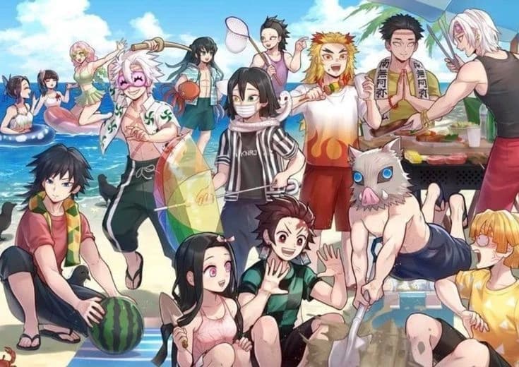 The pillars and the beach thumbnail