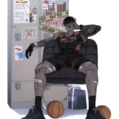 Basketball player x ice skater.( BL)  thumbnail
