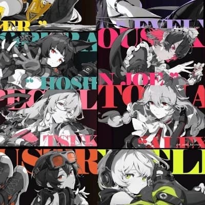 Group ZZZ: Miyabi, Ellen Joe, Burnice, Jane Doe thumbnail