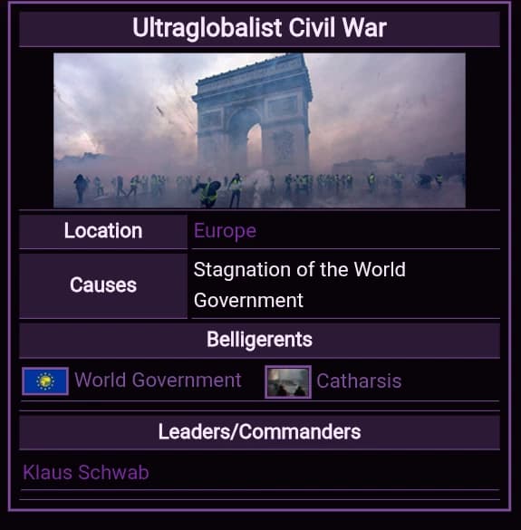 [THE FIRE RISES] Ultraglobalists Civil War thumbnail