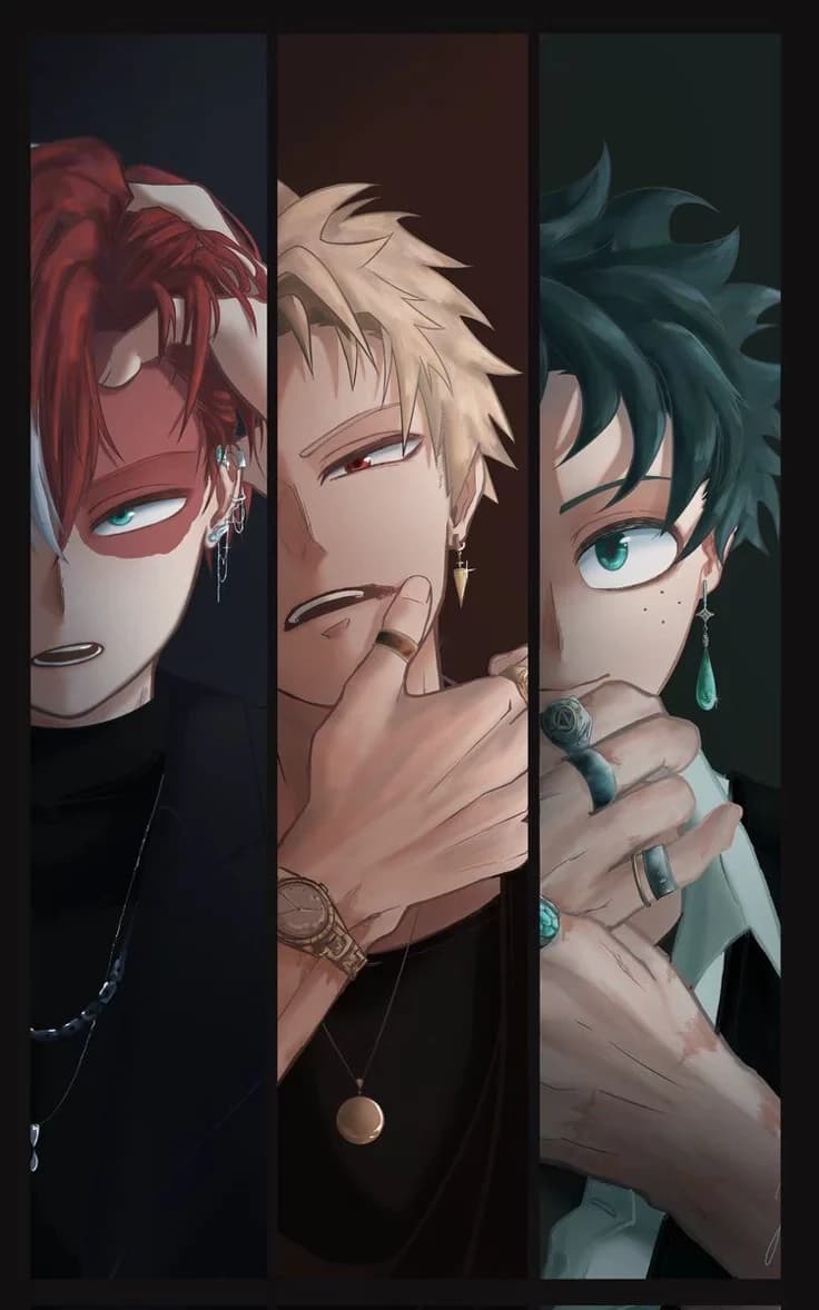 Katsuki, Shoto e Izuku thumbnail