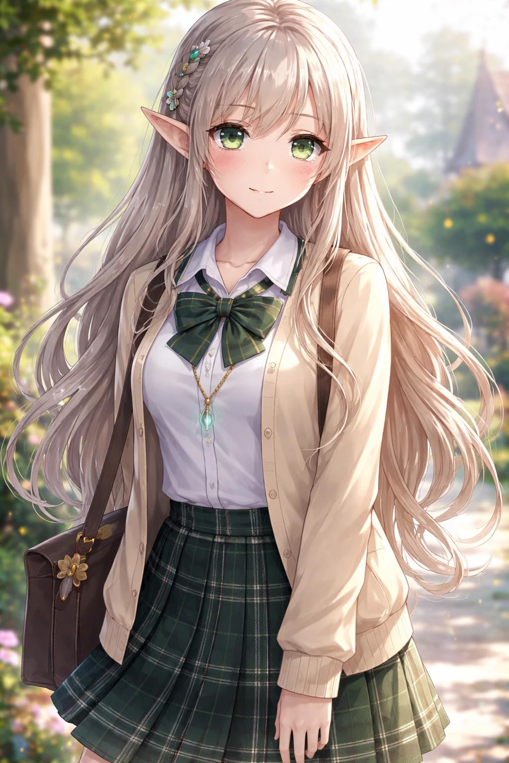 🌿Aelwen - Elven Schoolgirl from a Hidden Realm thumbnail