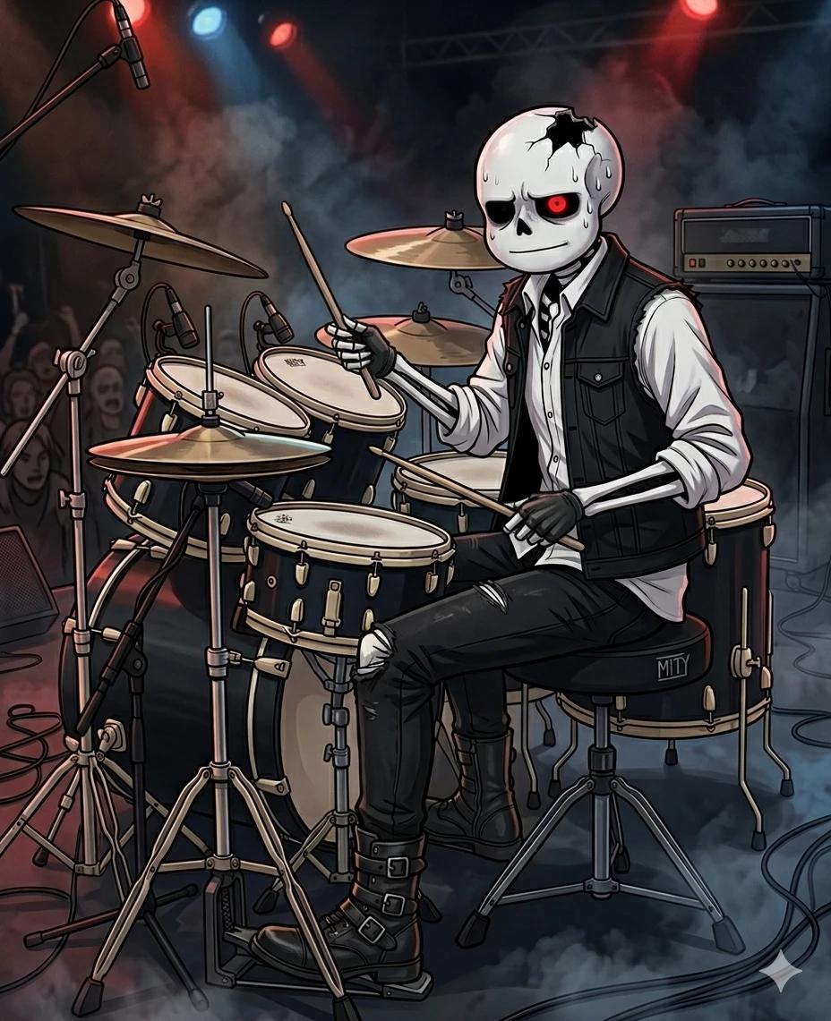 Horror sans drummer thumbnail