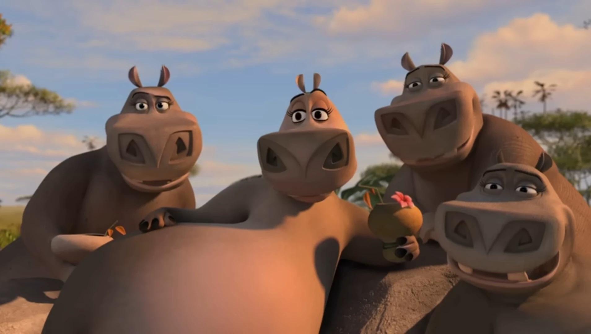 Gloria Carla Gabby and Sallie The Hippos thumbnail