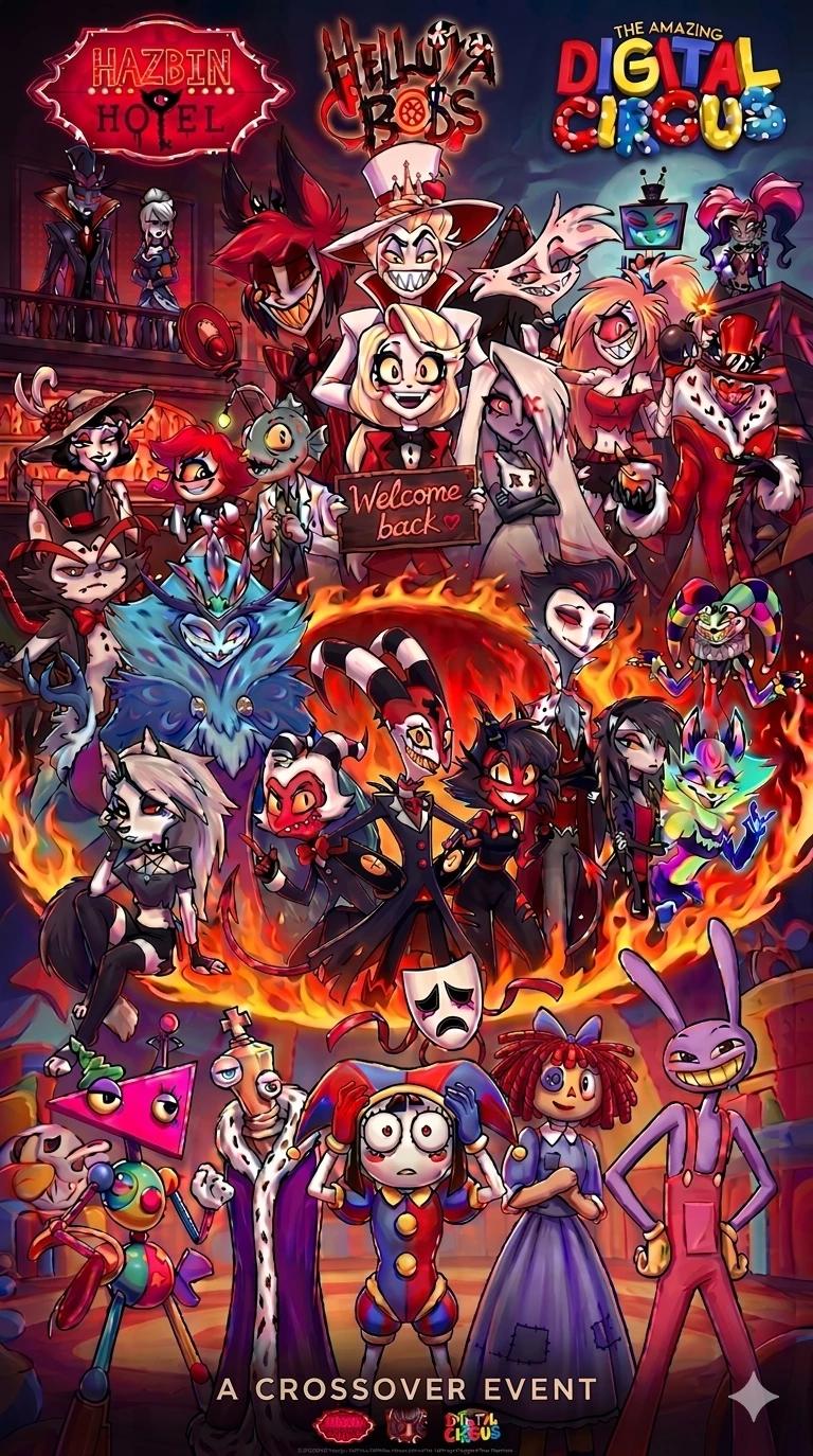 Hazbin Hotel, Helluva Boss, The Amazing Digital Circus! thumbnail