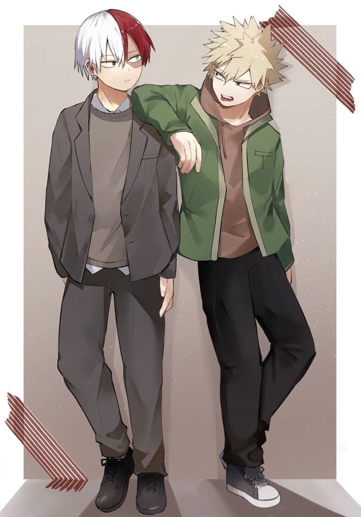 Bakugo and Shoto thumbnail
