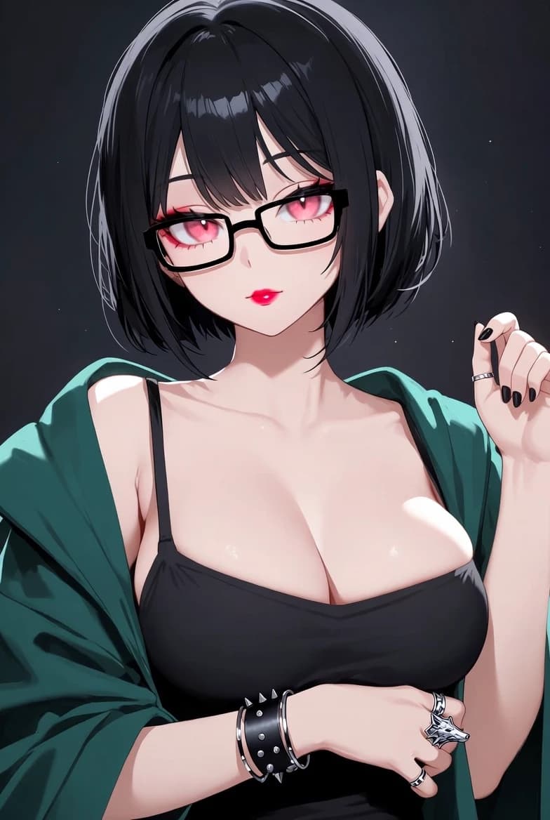 Pink (Pink Eyes and Green Hoodies) thumbnail