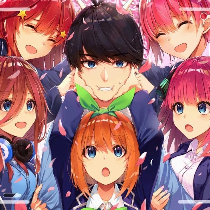 Quintuplets 🩷❤️💙💚♥️ thumbnail