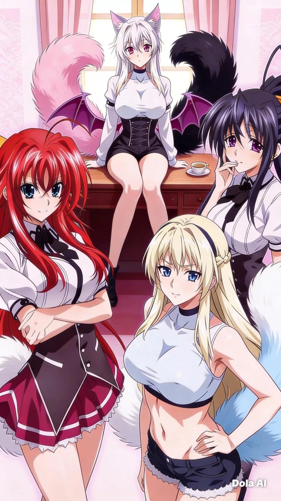 Jena Paola and Kefla the new students of Kuoh Academy thumbnail