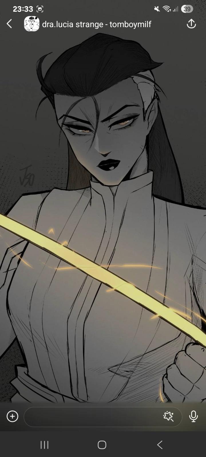 Dra lucia Strange tomboy milf thumbnail