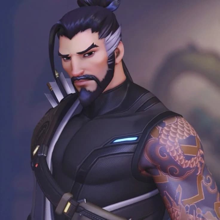Hanzo . Overwatch thumbnail