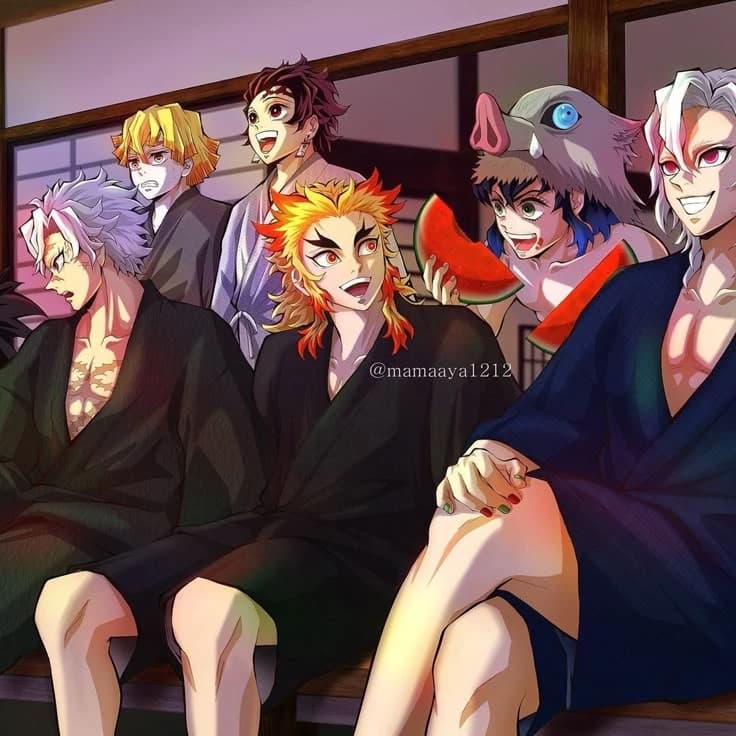 Uzui tengen, Rengoku kyojuro y Sanemi shinazugawa thumbnail